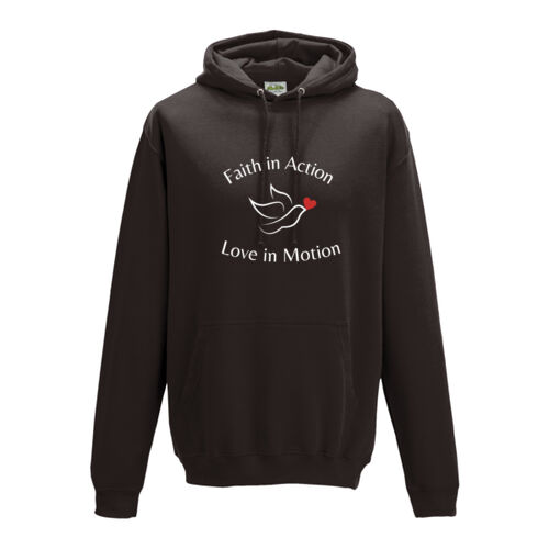 Faith in Action Love in Motion Hoodie Thumbnail