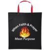 Varsity cotton shopper short handle Thumbnail
